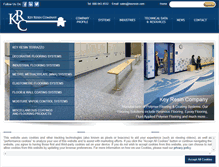 Tablet Screenshot of keyresin.com